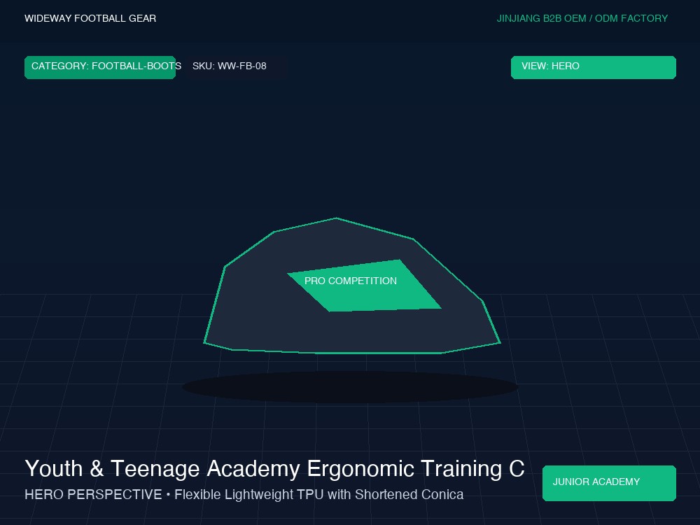 Youth & Teenage Academy Ergonomic Training Cleats